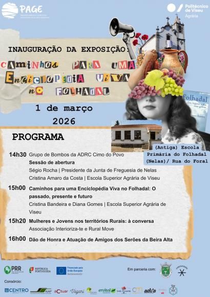 Caminhos para uma Enciclop&eacute;dia Viva no Folhadal | Inaugura&ccedil;&atilde;o de Exposi&ccedil;&atilde;o