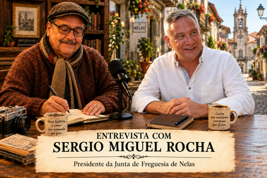Entrevista a S&eacute;rgio Miguel Rocha (Presidente da Junta de Freguesia de Nelas)