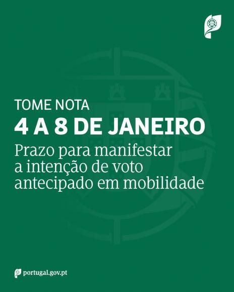 Voto Antecipado - Informa&ccedil;&atilde;o